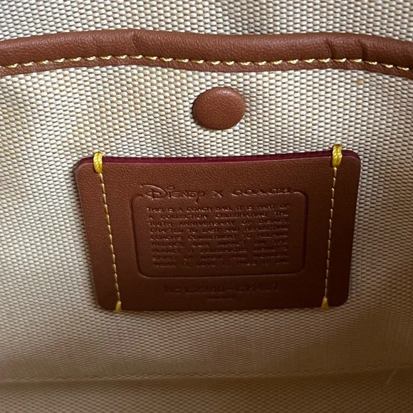 💰SOLD - CH461 - Disney X Coach Rogue 25 with Mickey Mouse and Caterpillar - Picture 12 of 16